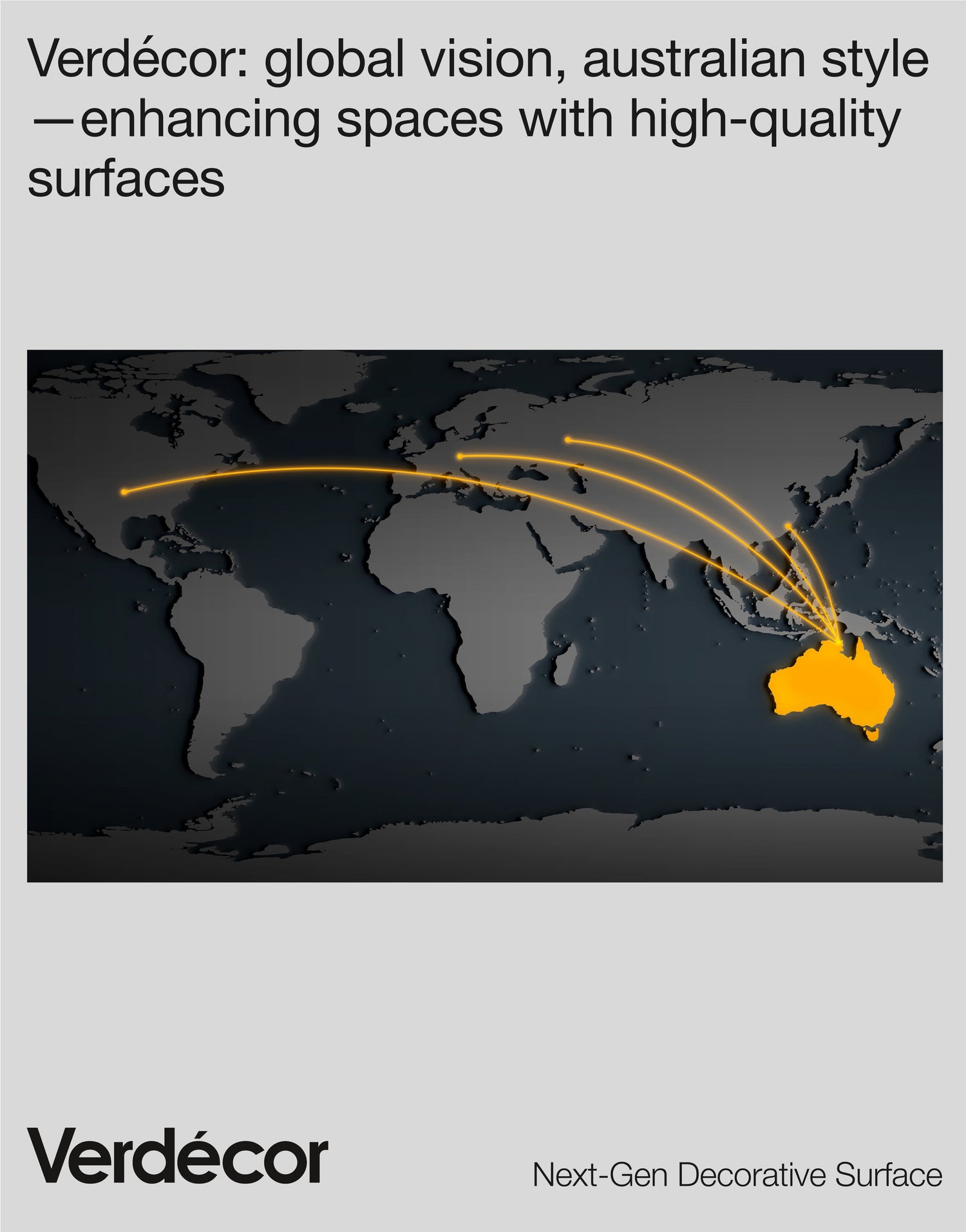 Verdécor: Global Vision, Australian Style—Enhancing Spaces with High-Quality Surfaces