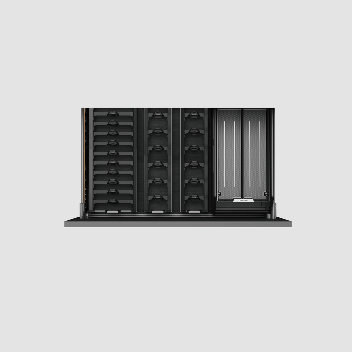 BASISTEM SCHIERS Plate & Bowl Pull-Out Drawer Sets C