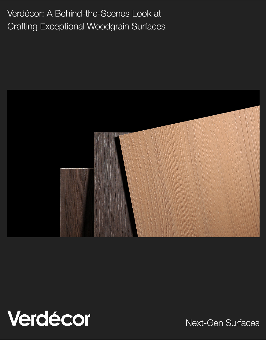 Verdécor: A Behind-the-Scenes Look at Crafting Exceptional Woodgrain Surfaces