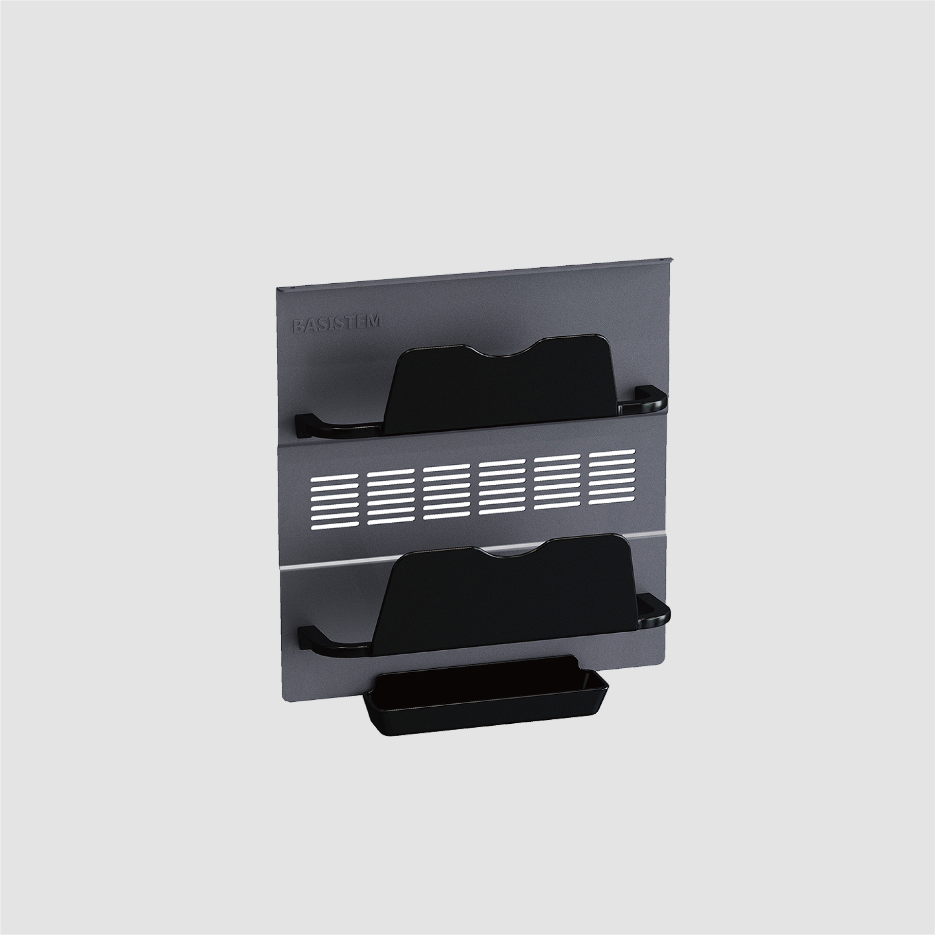 [BASISTEM] BASEL Dual Pot Lid Holder with Drip Tray