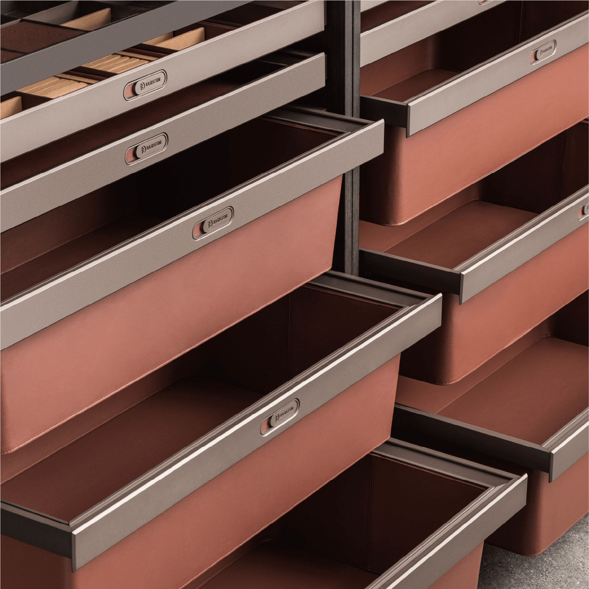 [BASISTEM] BRUGG Leather Deep Drawer