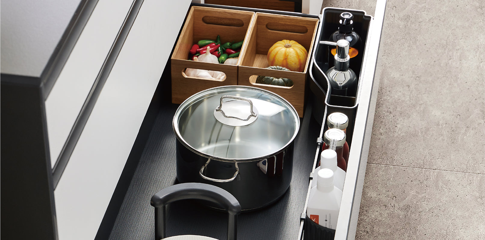 BASISTEM Kitchen Storage