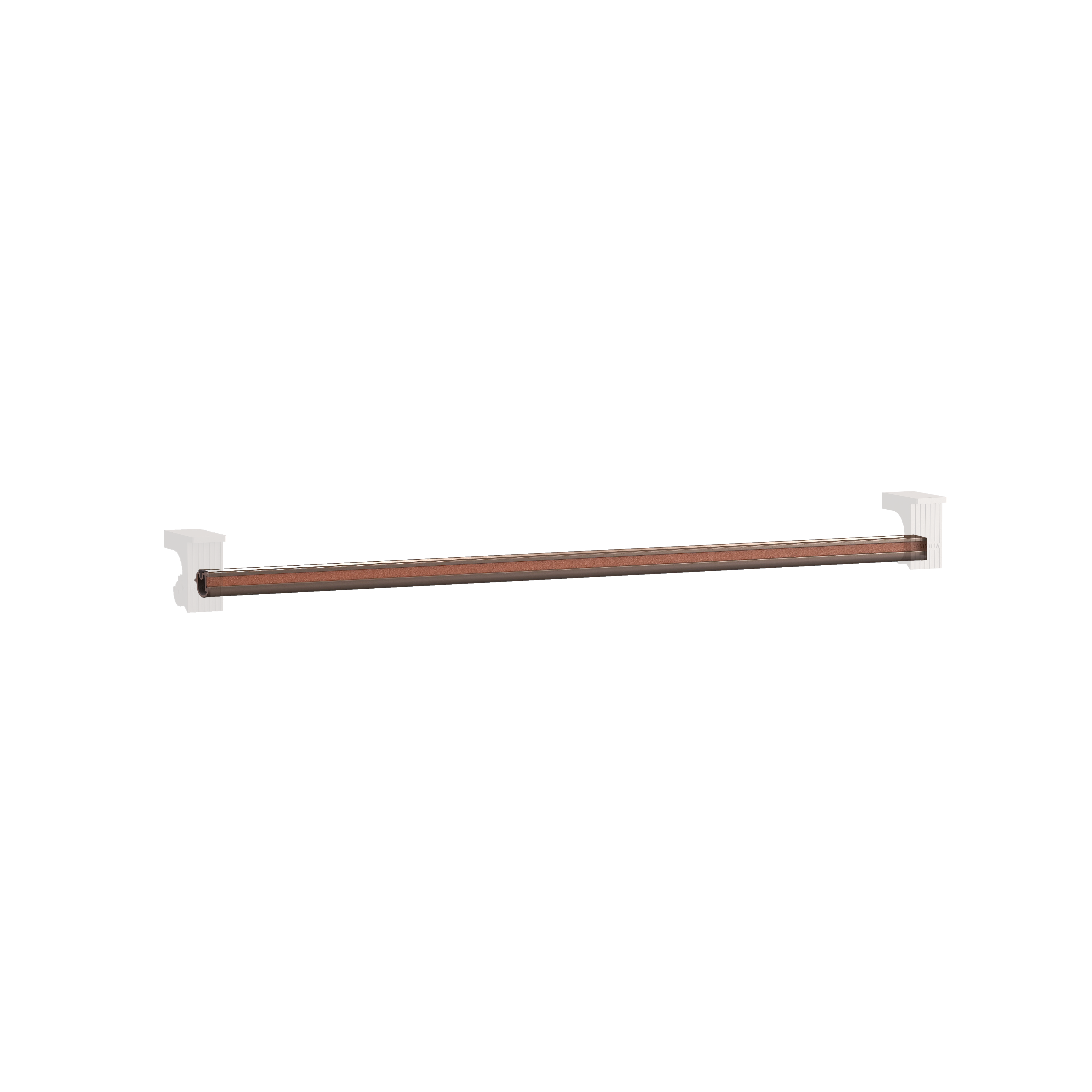 [BASISTEM] Brugg Wardrobe Hanging Rail (Saddle Shape)