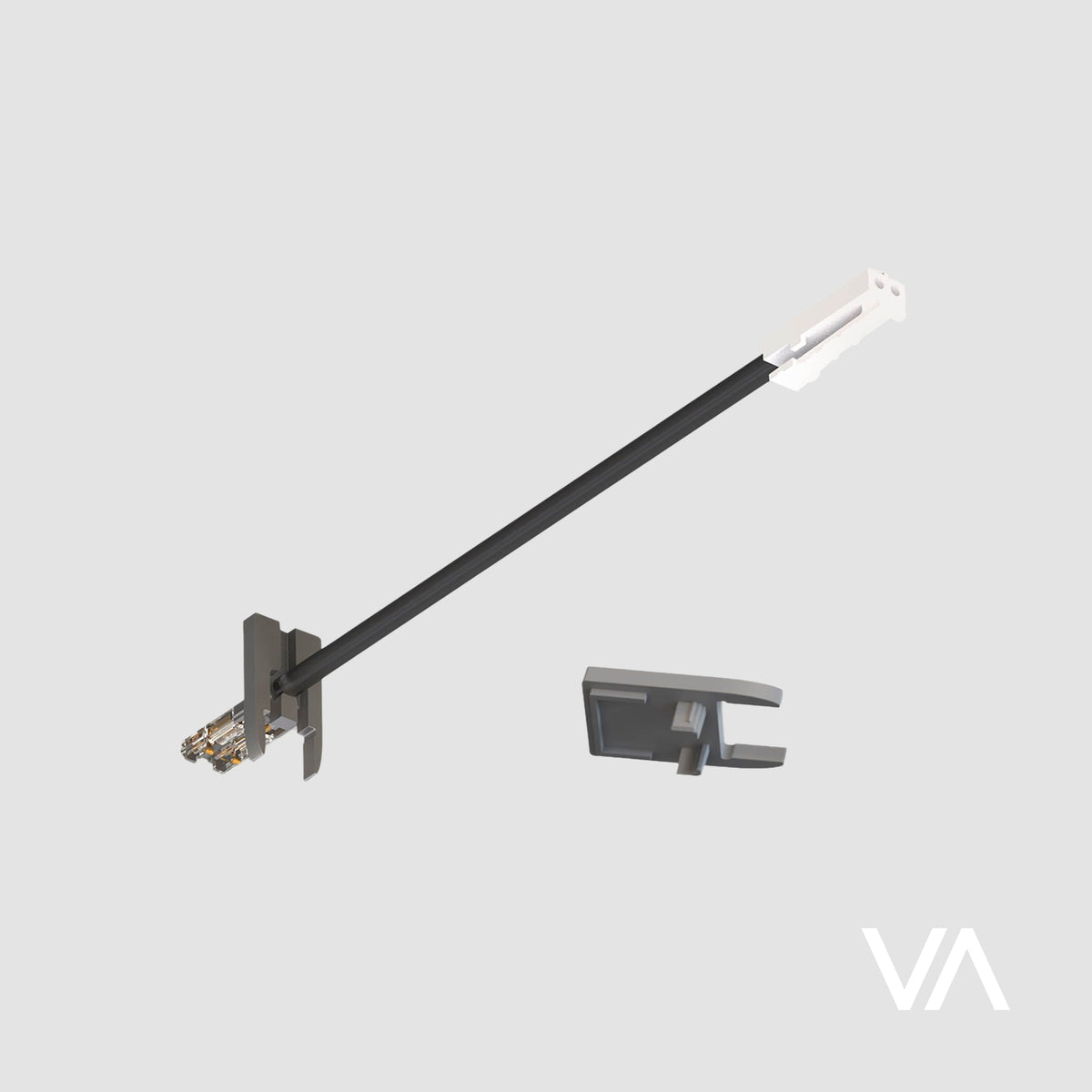 VOXAURA CC4004 Installation Kit for PL4004, 2m, Silver