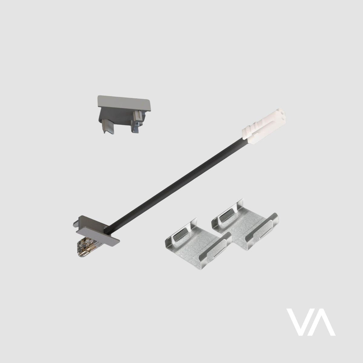 [VOXAURA] Installation Kit for PL4011, 2m, Silver