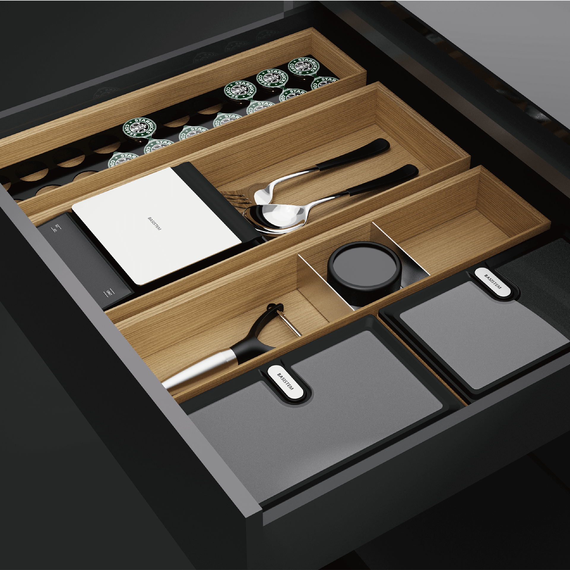 [BASISTEM] CHUR 130 Double Storage Box