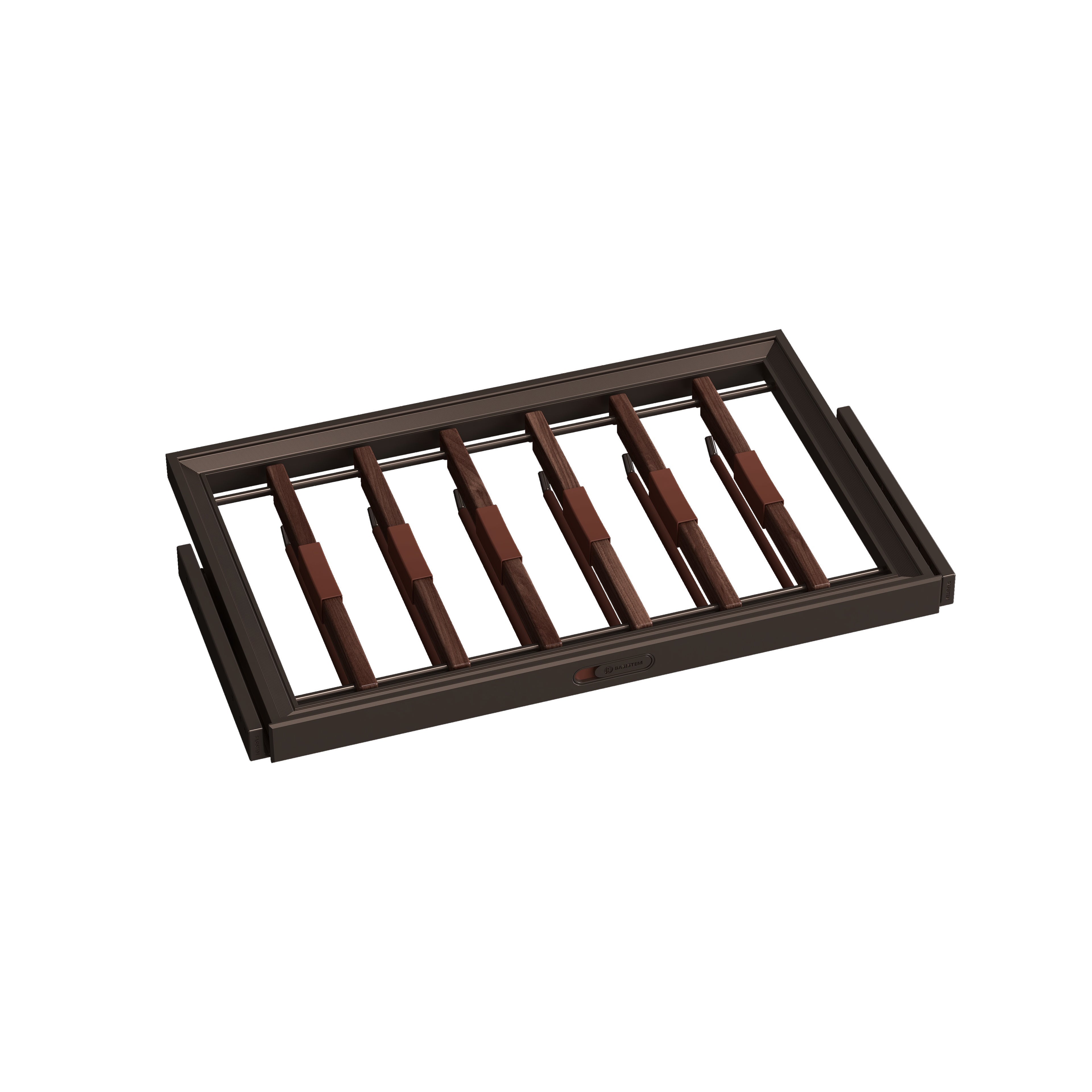 [BASISTEM] BRUGG Walnut Pull-Out Trousers Rack