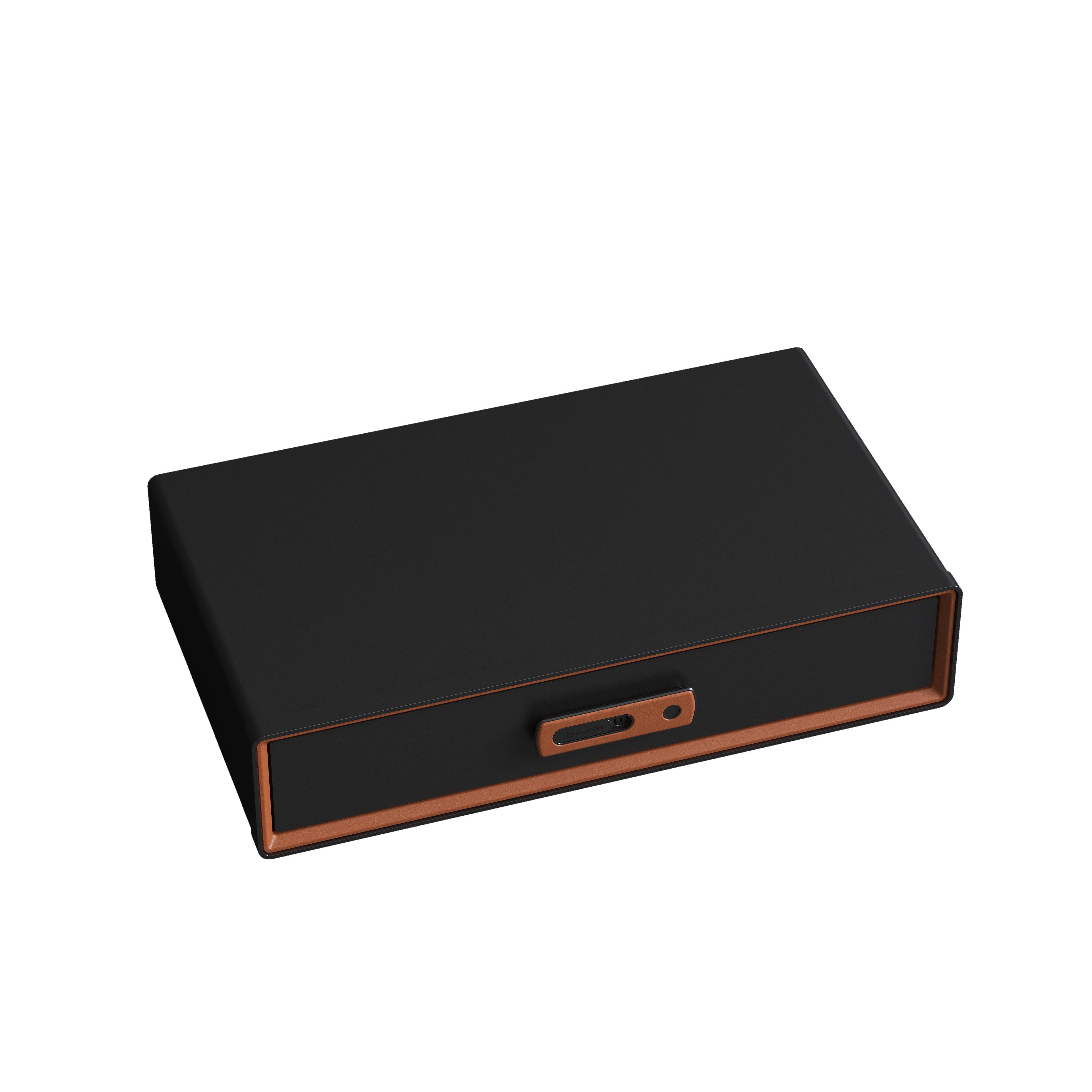 [BASISTEM] ZUG Saddle Orange Smart Fingerprint Lockbox