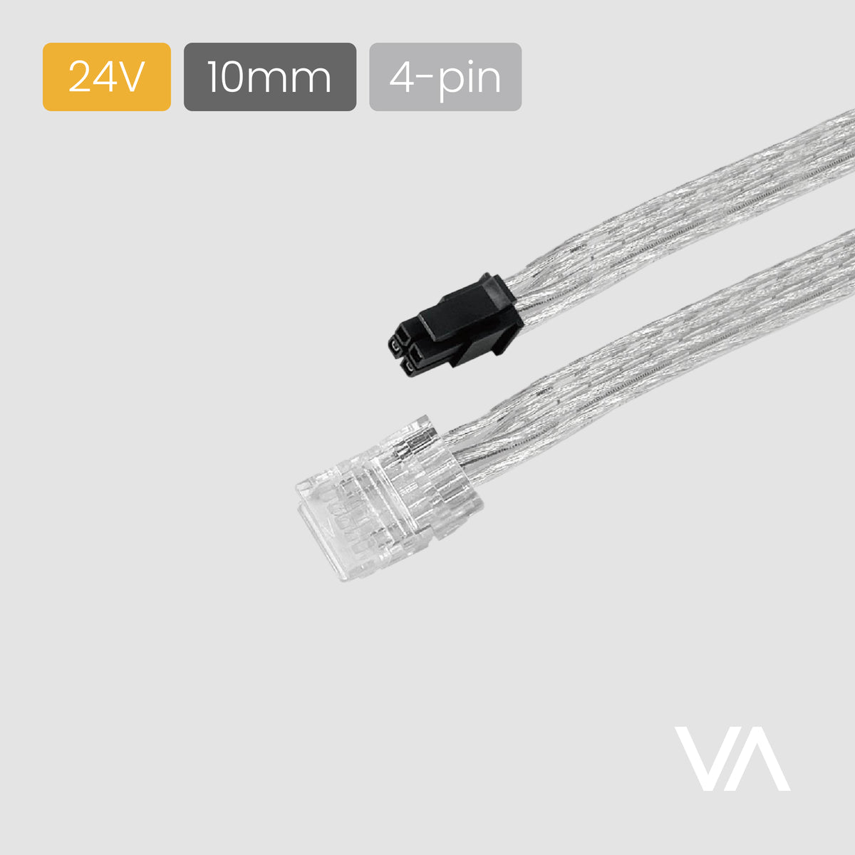 [VOXAURA] Connecting Cable, LC4080, 4-pin, 10mm, 24V