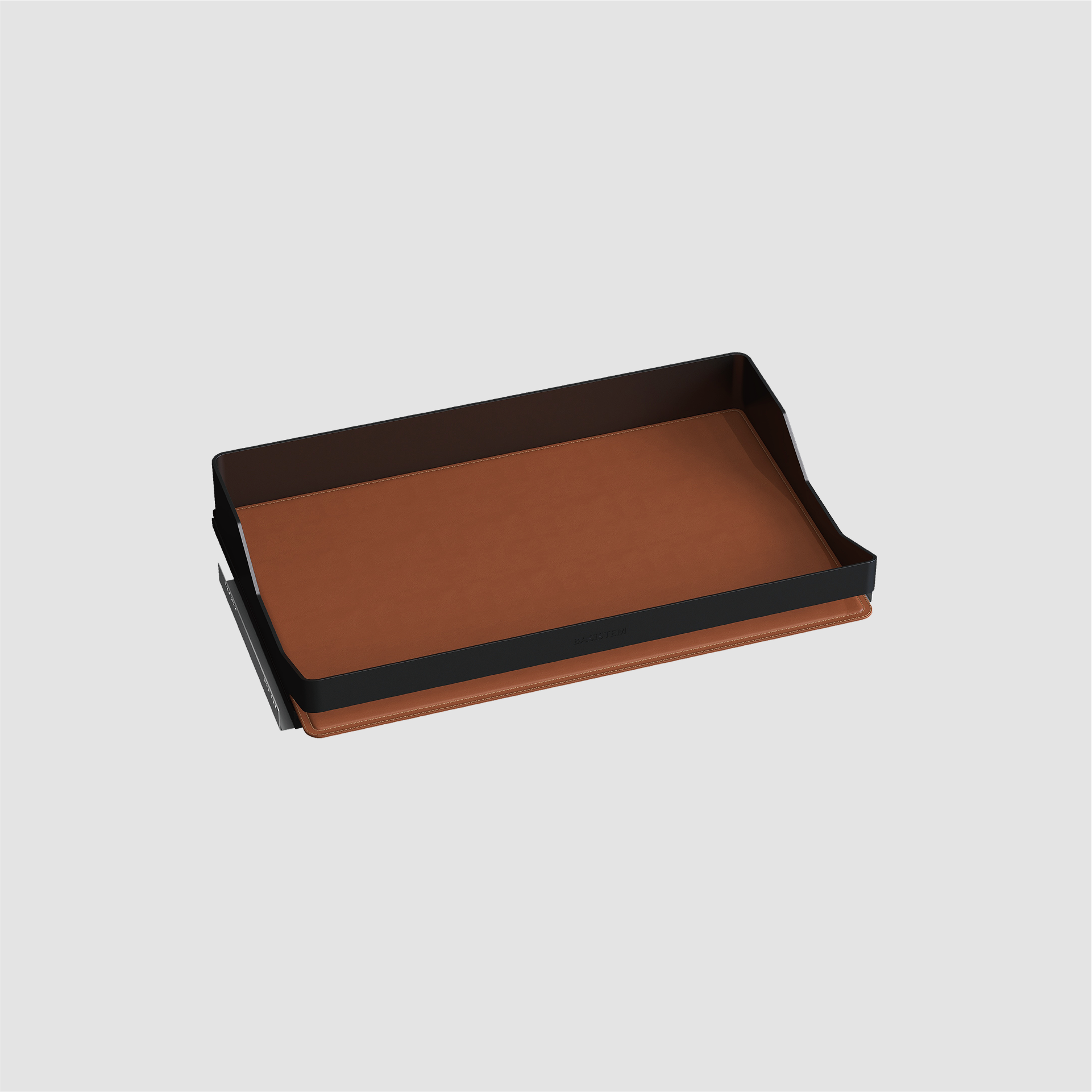 [BASISTEM] LIESTAL Leather Pull-Out Tray