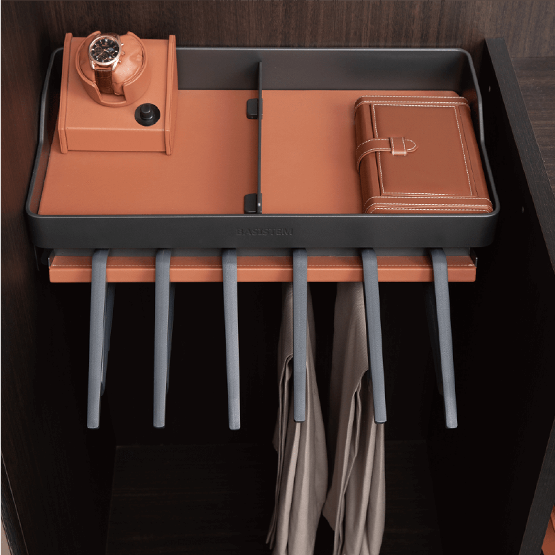 [BASISTEM] LIESTAL Leather Fixed Tray
