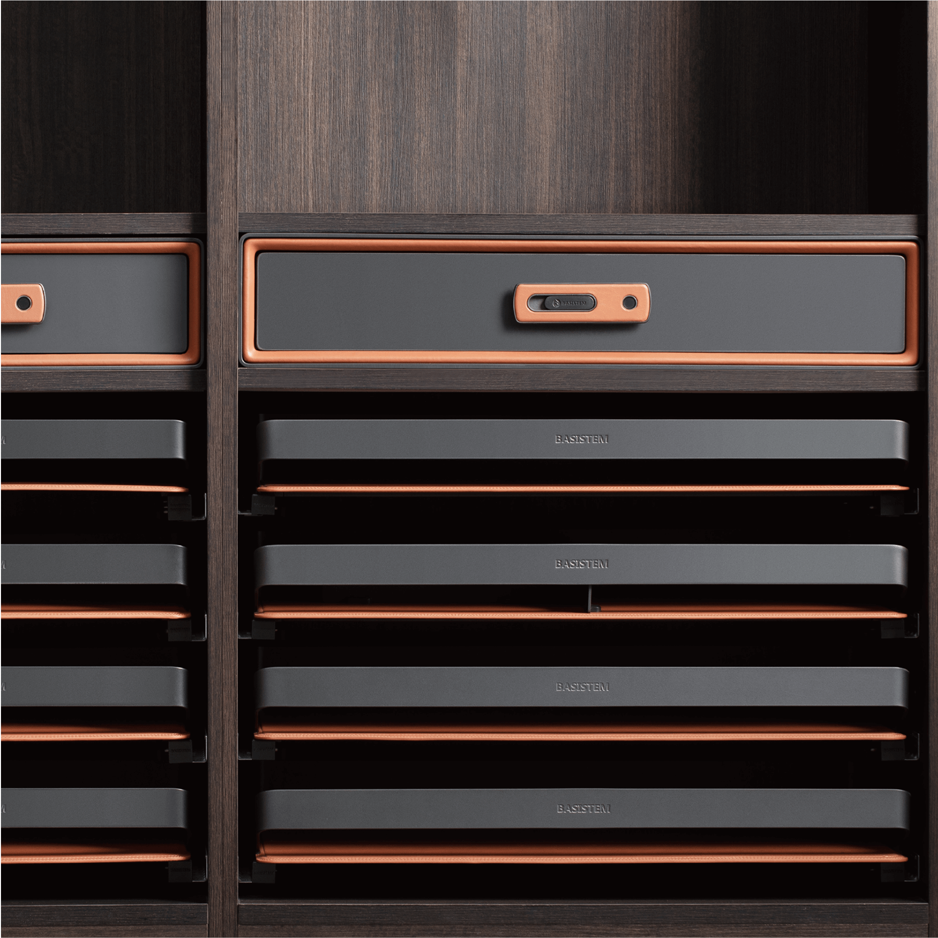 [BASISTEM] LIESTAL Leather Pull-Out Tray