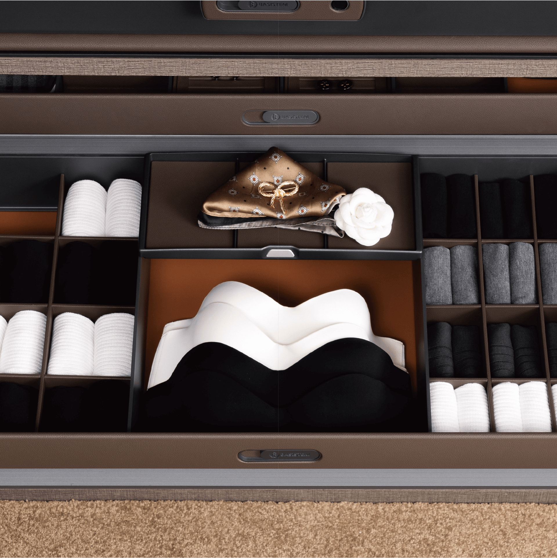 [BASISTEM] LUGANO Lingerie Organizer Drawer