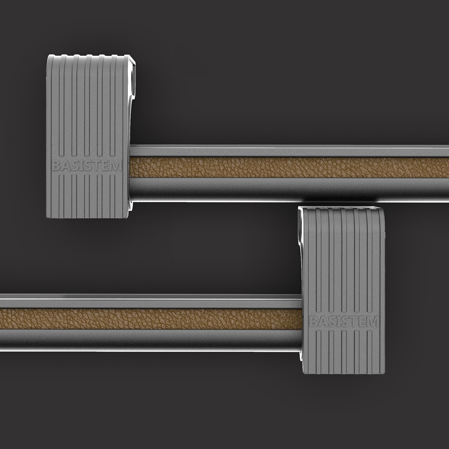 [BASISTEM] Lugano Side Hanging Rail Holder (Left and Right)