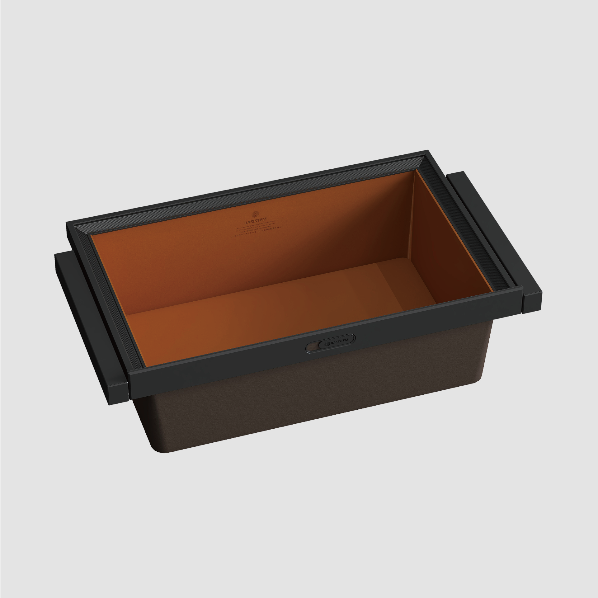 [BASISTEM] LUGANO Leather Deep Drawer