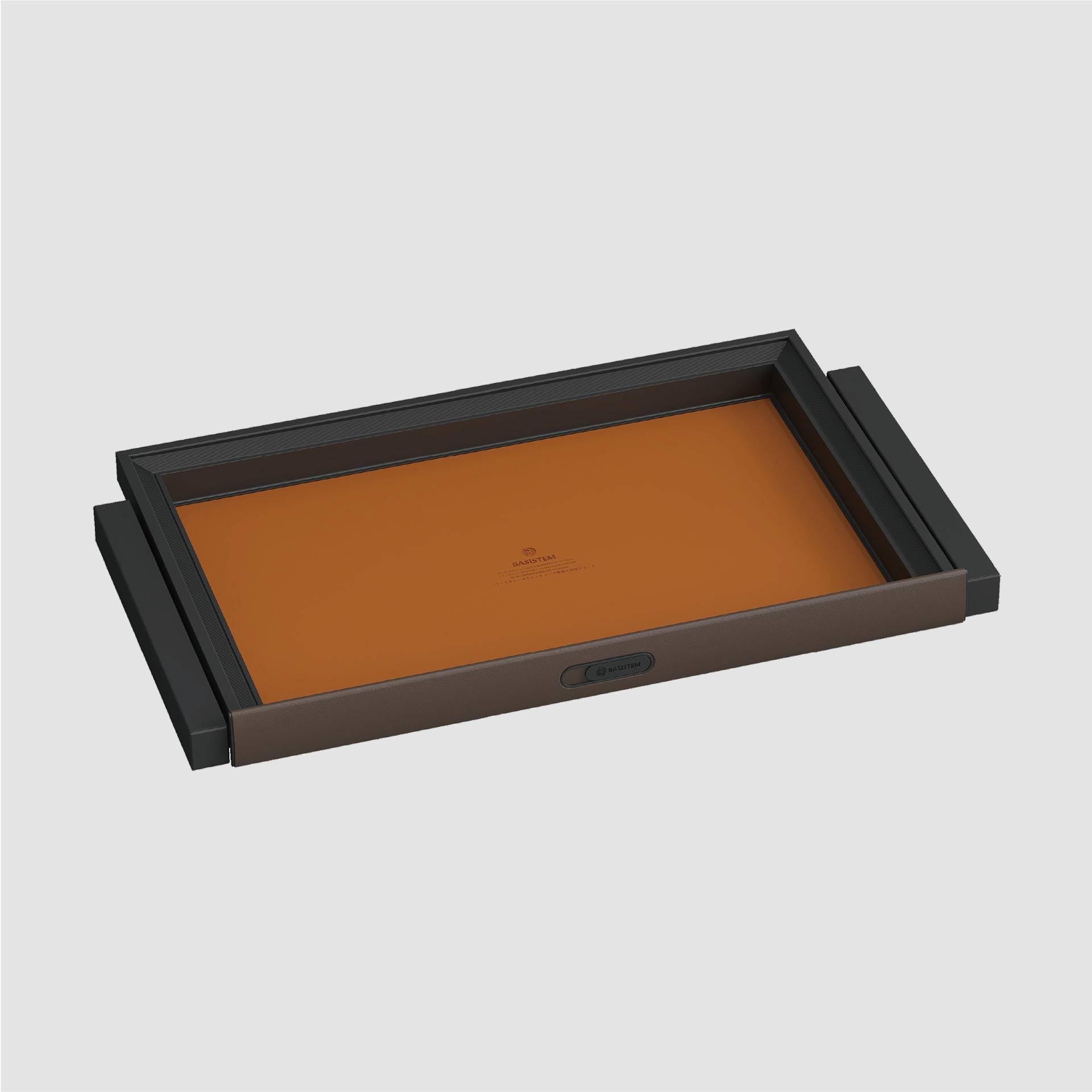 [BASISTEM] LUGANO Leather Shallow Drawer