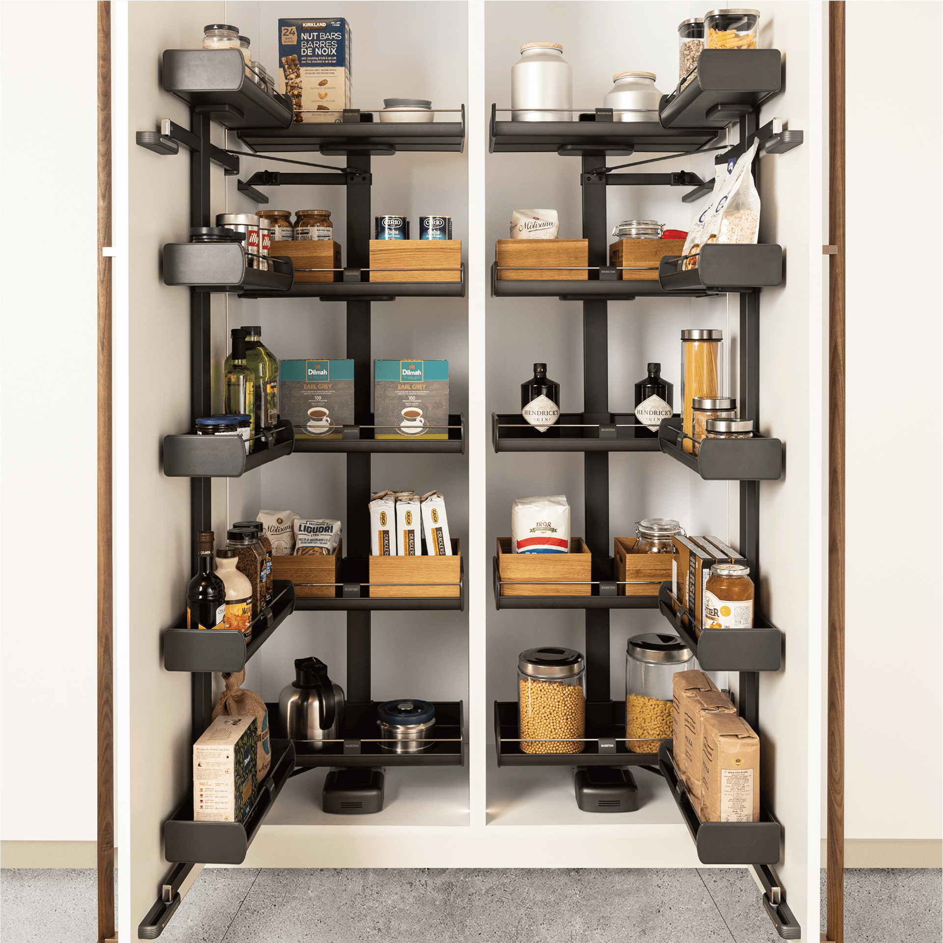 [BASISTEM] MOUTIER Linkage Pull-Out Pantry