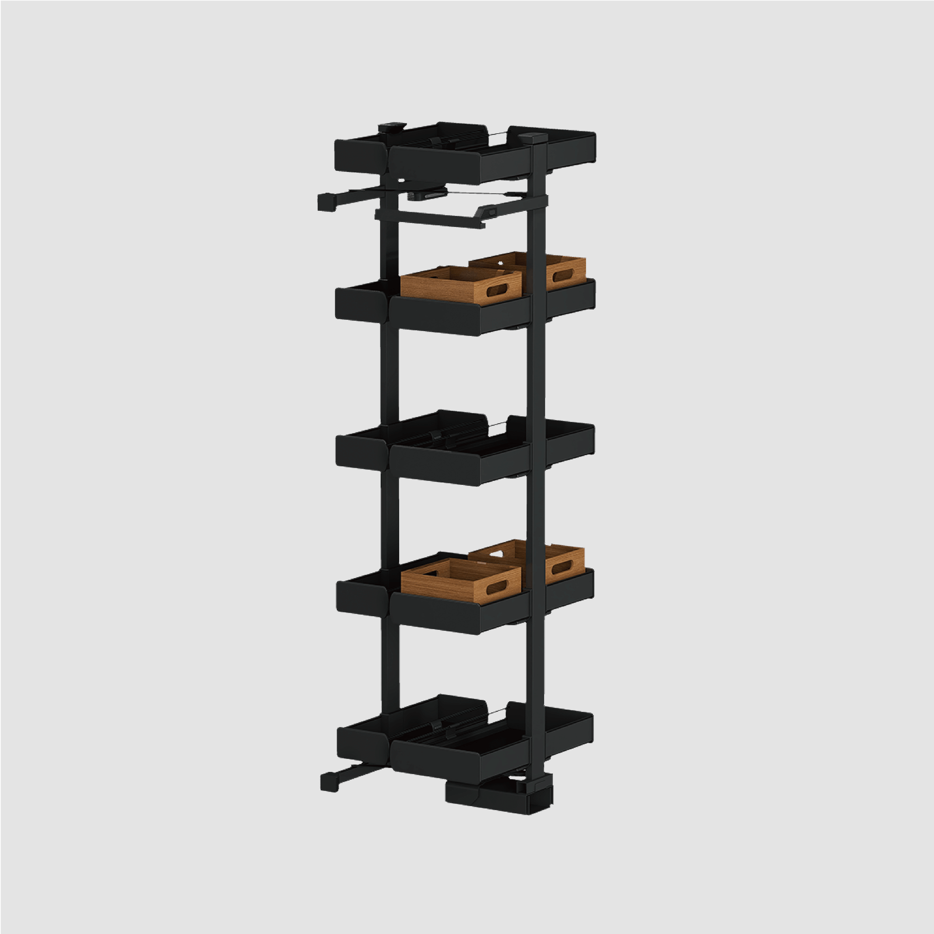 [BASISTEM] MOUTIER Linkage Pull-Out Pantry