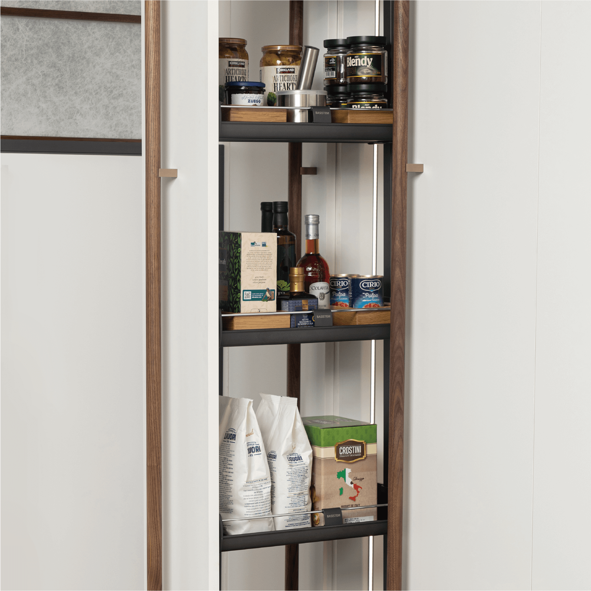 [BASISTEM] MOUTIER Vertical Pull-Out Pantry