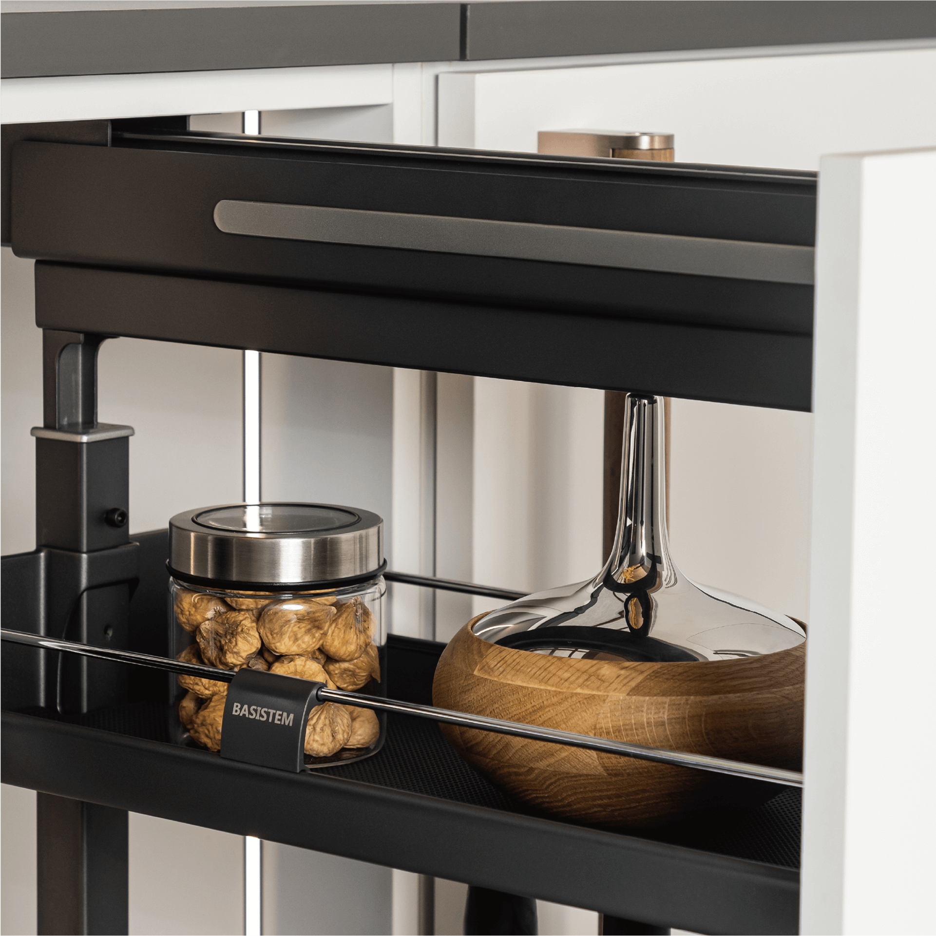 [BASISTEM] MOUTIER Vertical Pull-Out Pantry