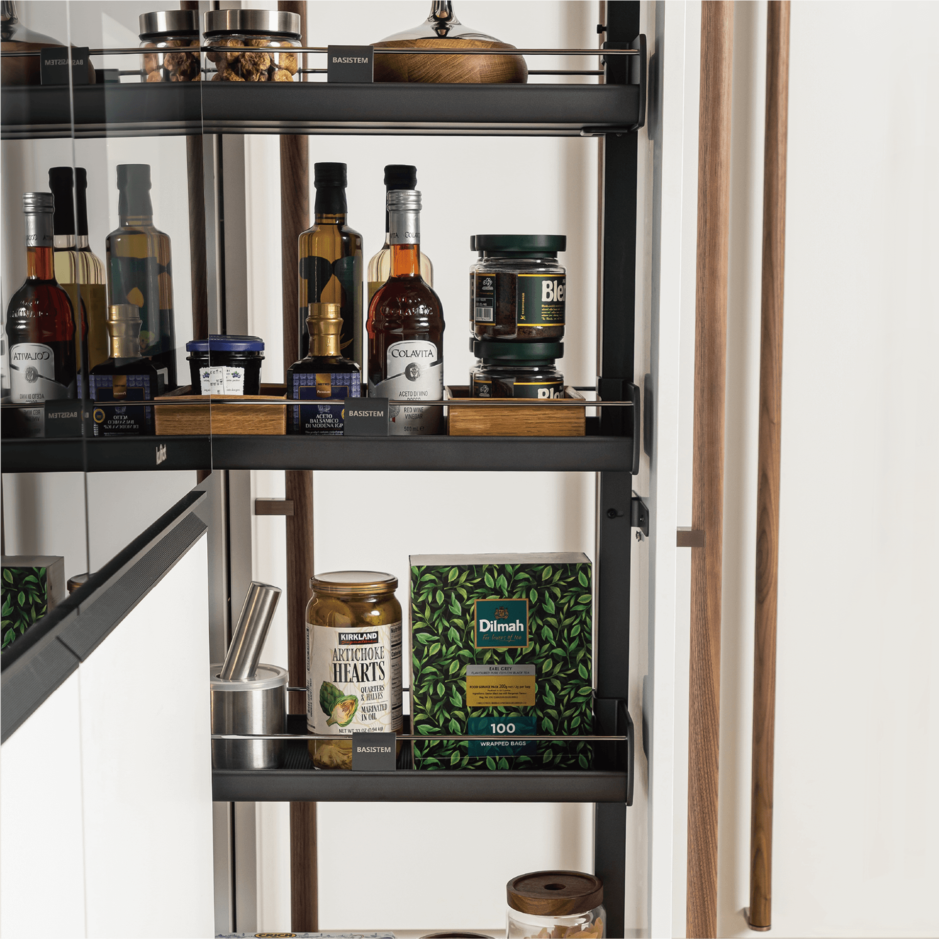 [BASISTEM] MOUTIER Vertical Pull-Out Pantry