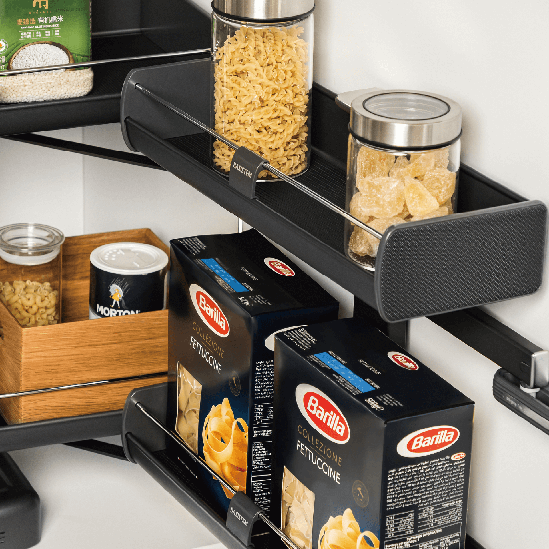 [BASISTEM] MOUTIER Linkage Pull-Out Pantry