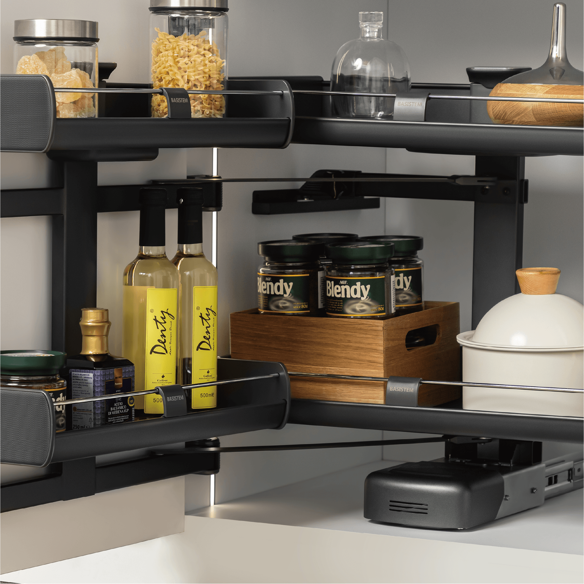 [BASISTEM] MOUTIER Linkage Pull-Out Pantry