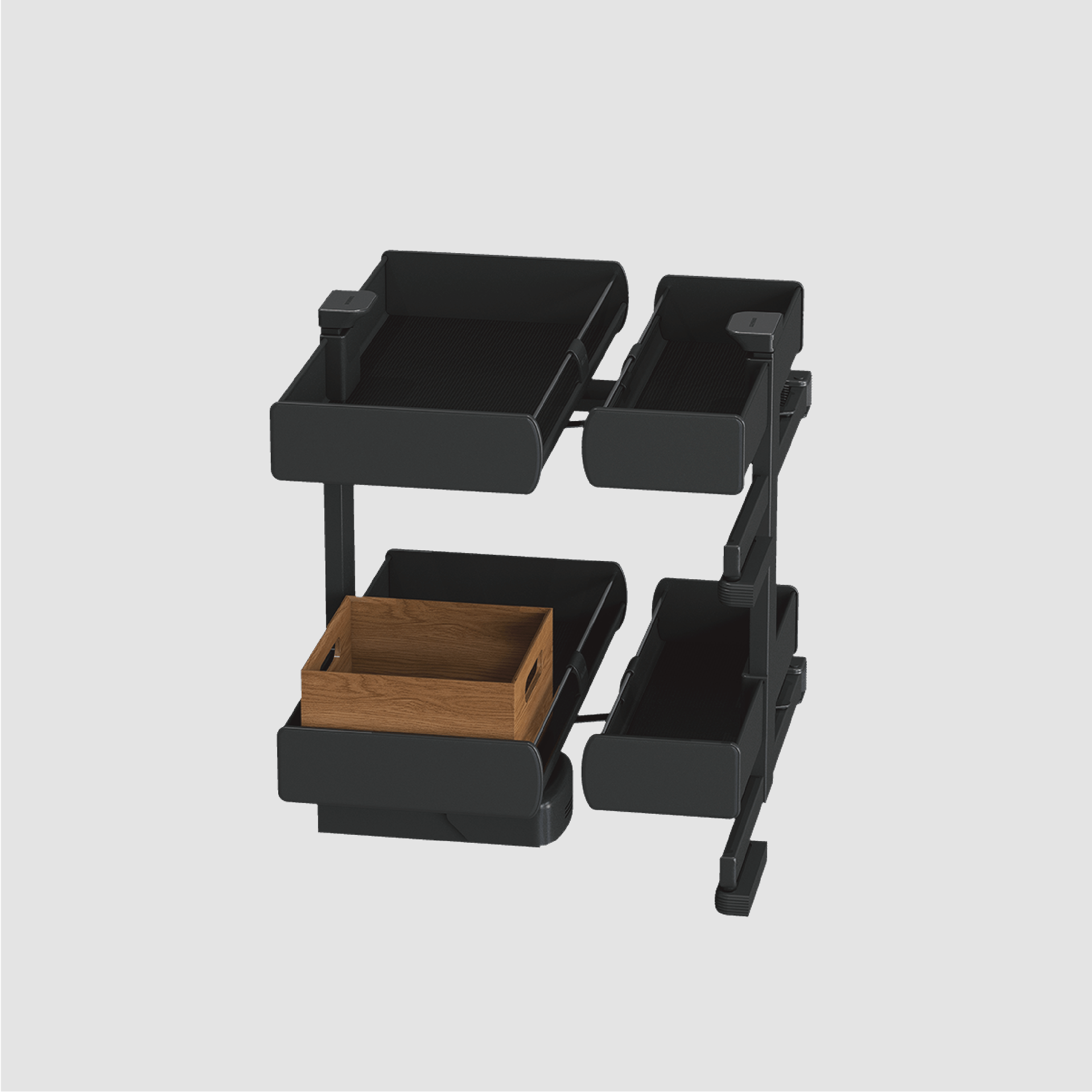 [BASISTEM] MOUTIER Linkage Pull-Out Pantry