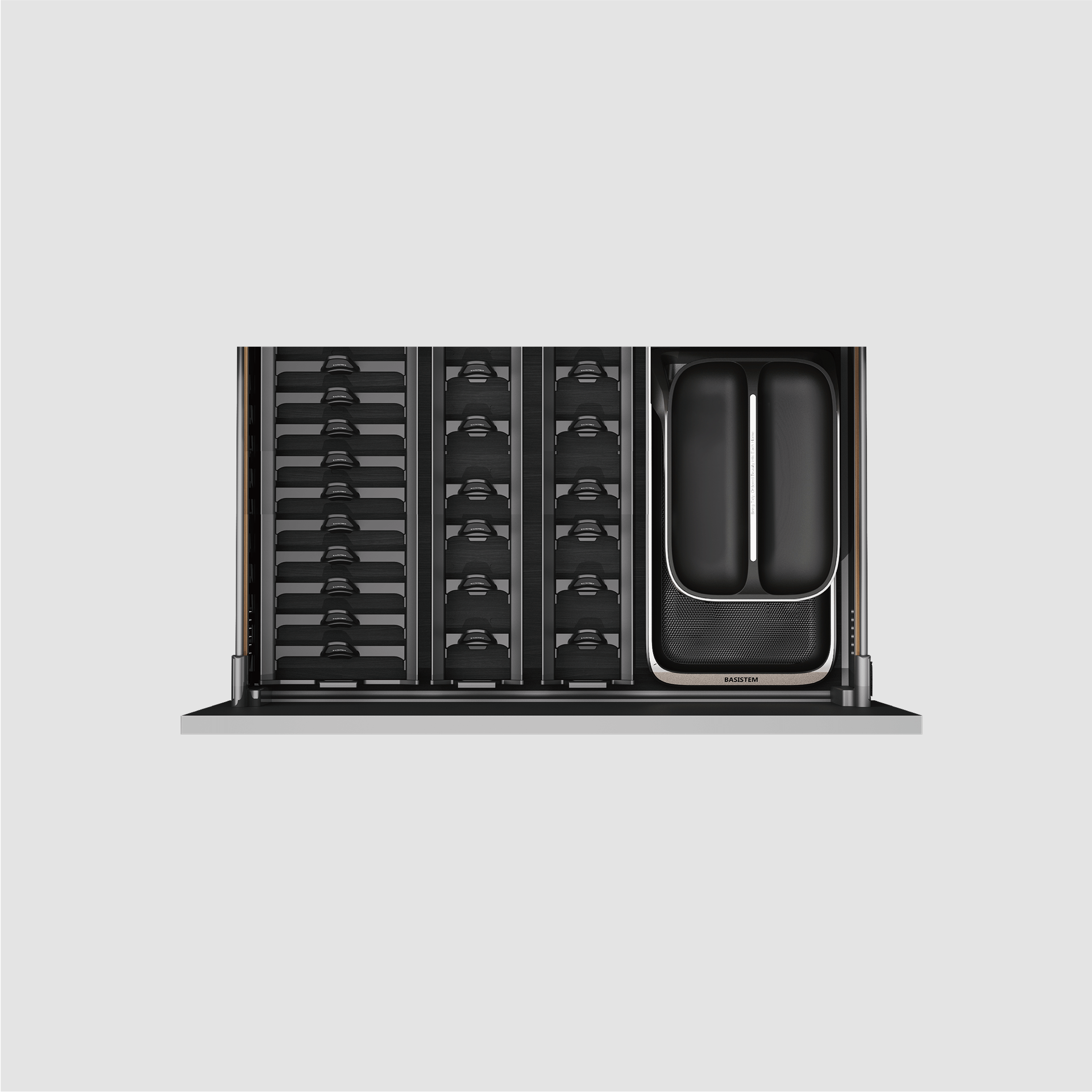 [BASISTEM] SCHIERS Plate & Bowl Pull-Out Drawer Sets A