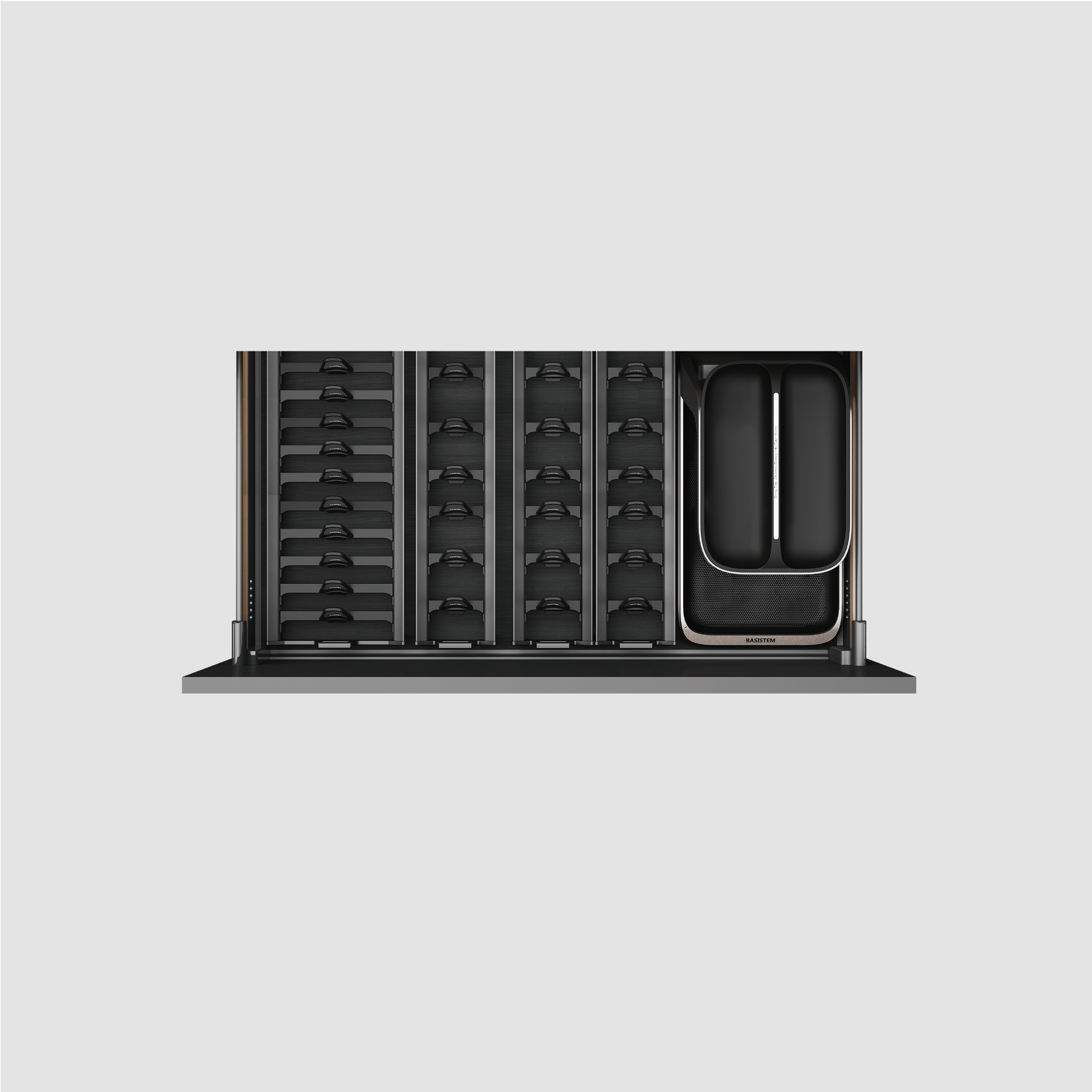 [BASISTEM] SCHIERS Plate & Bowl Pull-Out Drawer Sets A