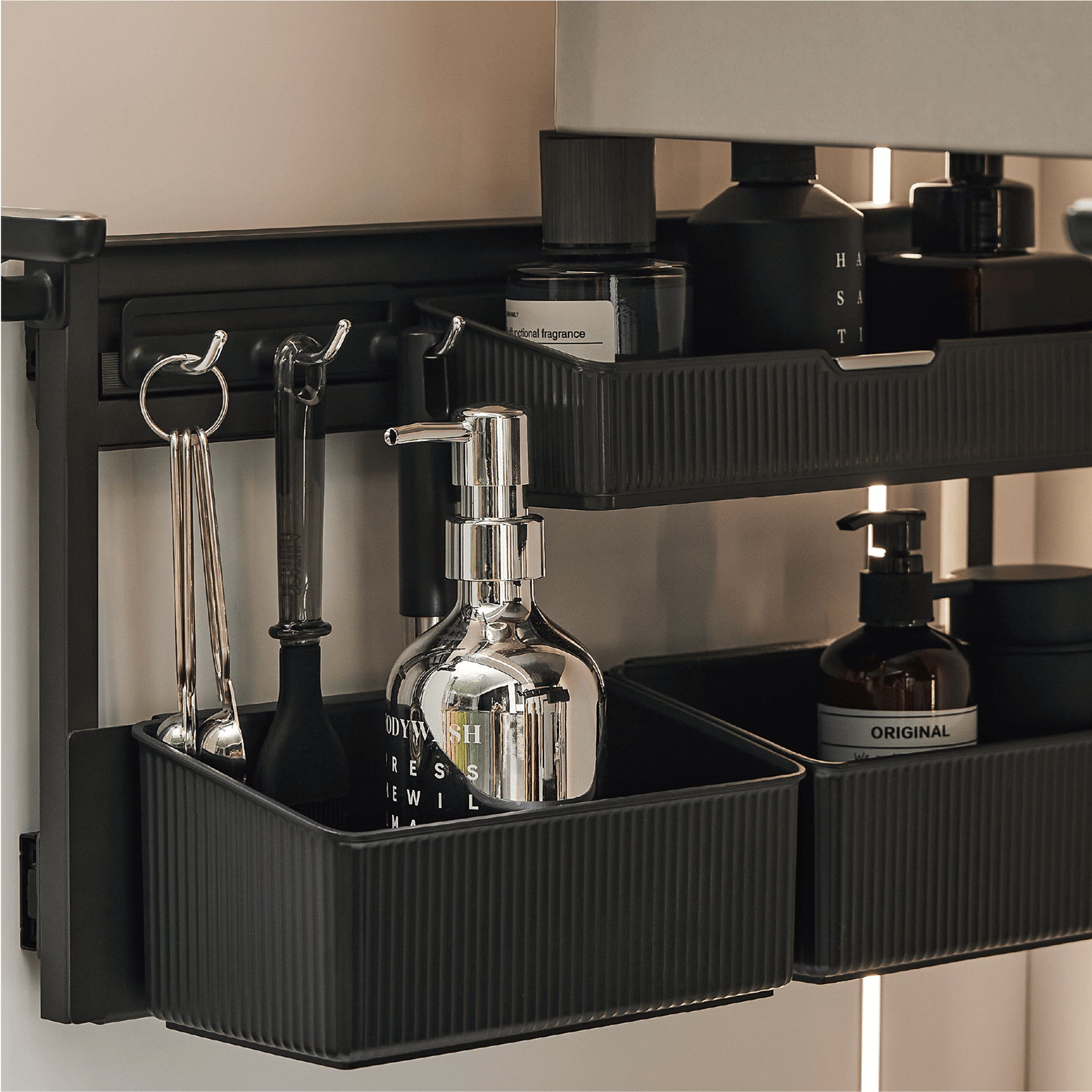 [BASISTEM] SCHIERS Inner Pull-Out Unit (Left-Side Mounted)