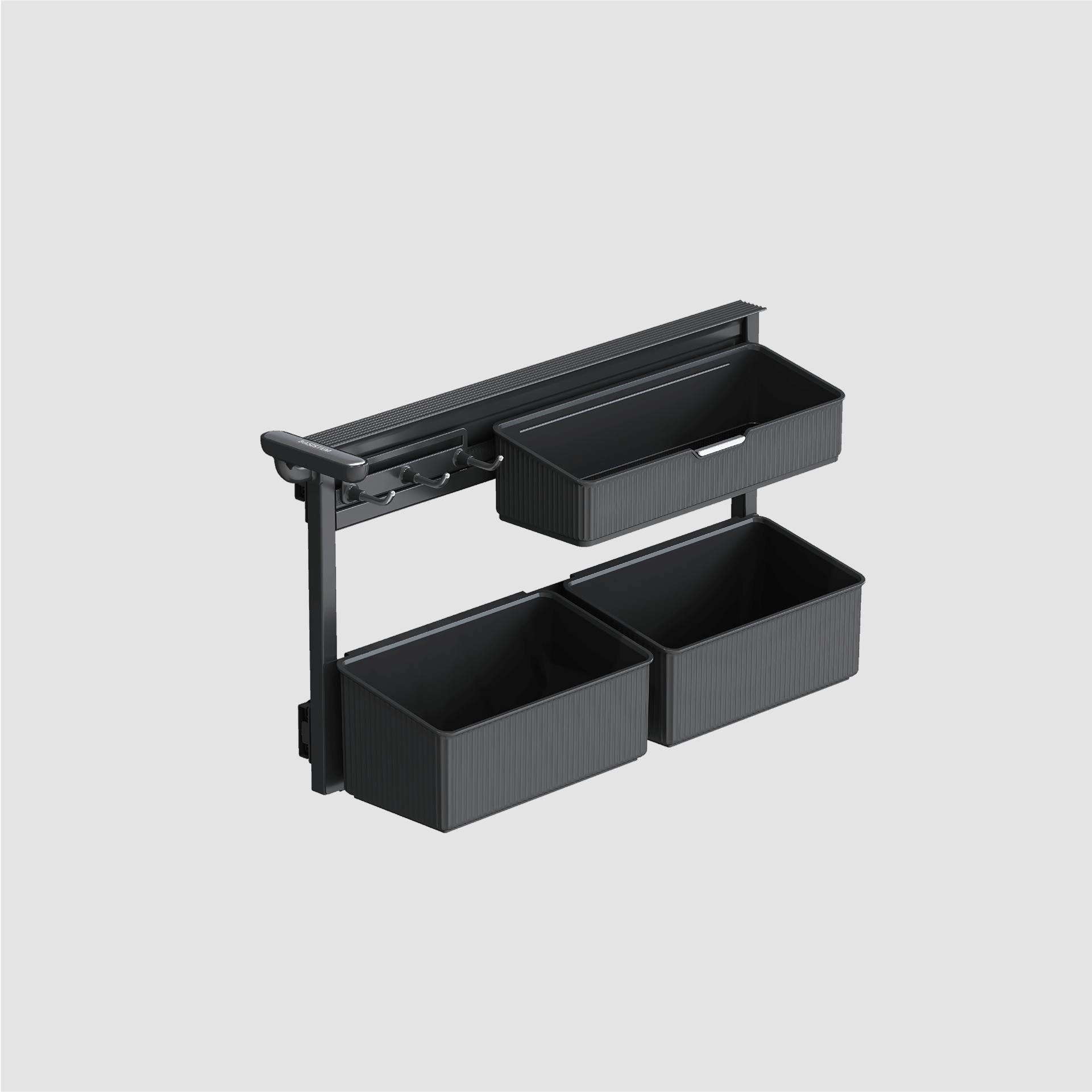 [BASISTEM] SCHIERS Inner Pull-Out Unit (Left-Side Mounted)