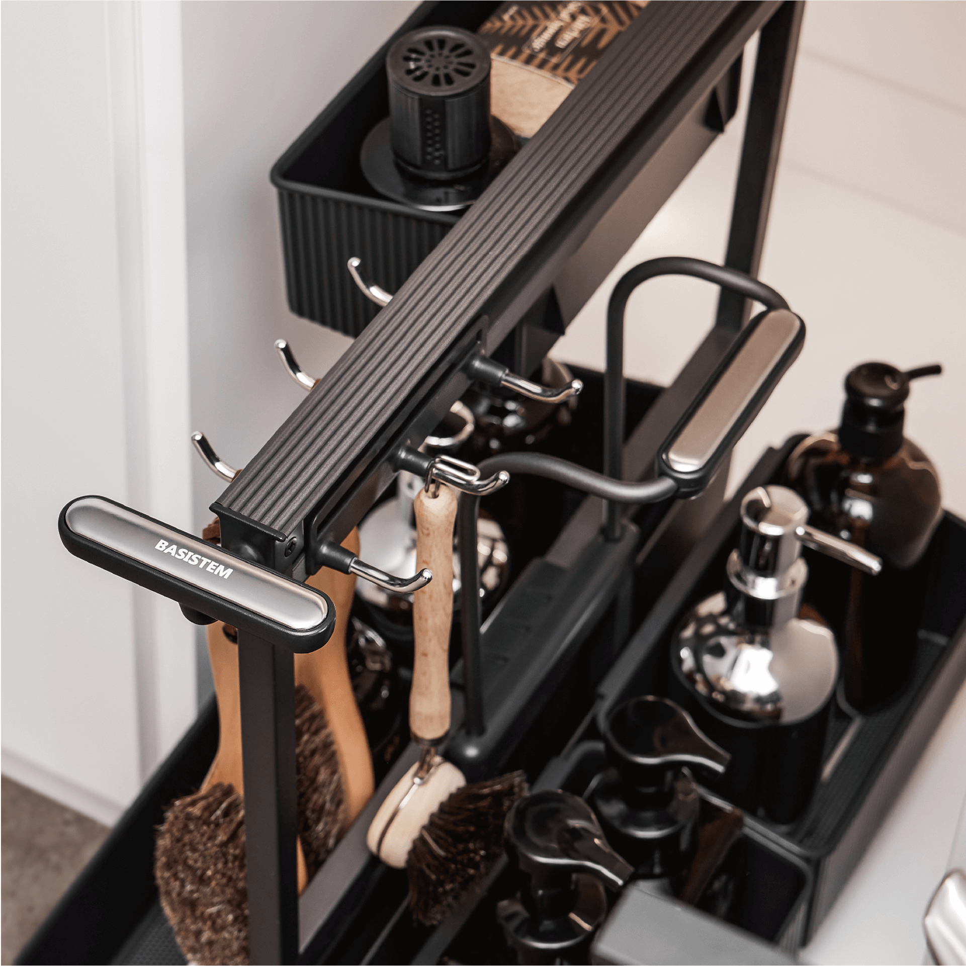 [BASISTEM] SCHIERS Inner Pull-Out Unit with Detachable Basket