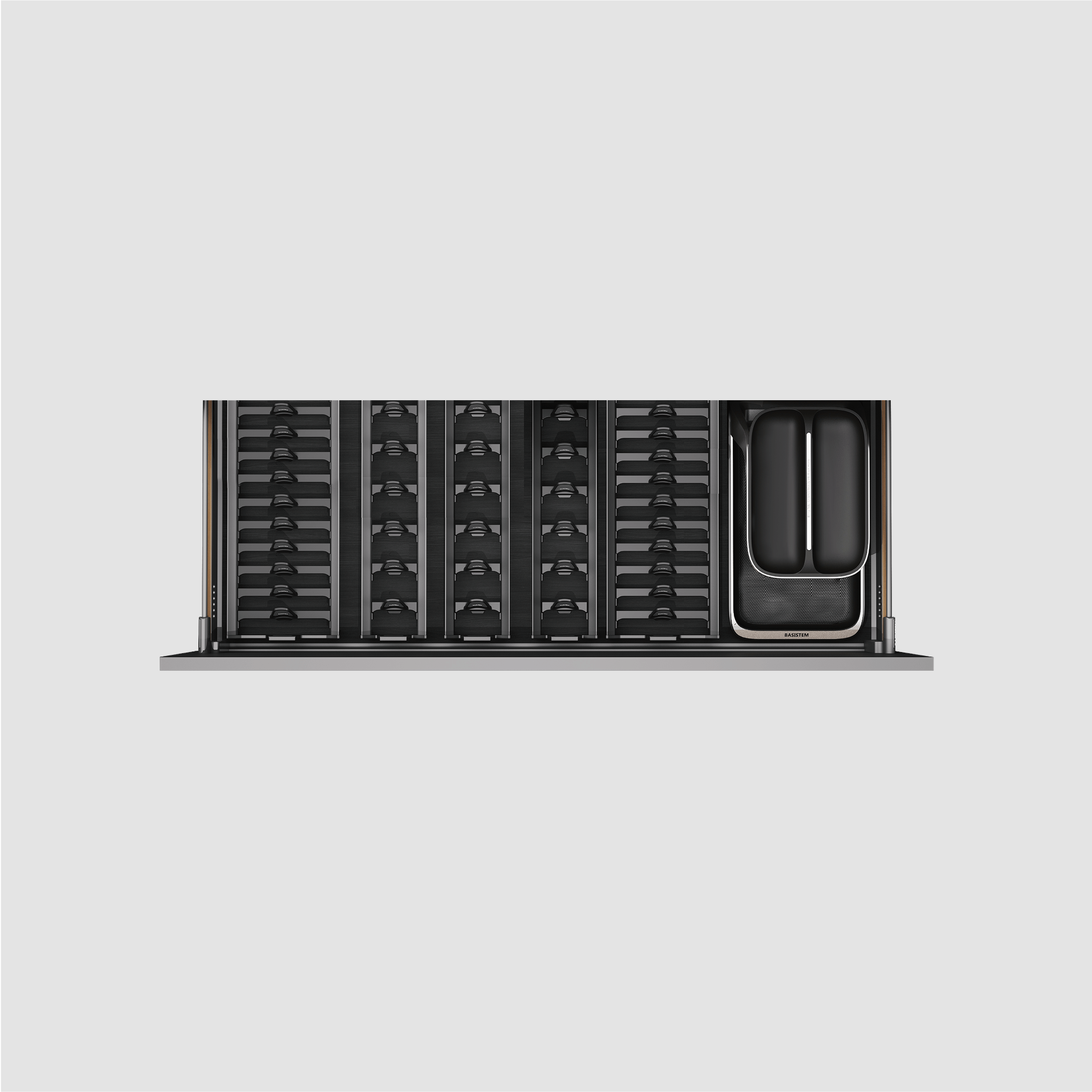 [BASISTEM] SCHIERS Plate & Bowl Pull-Out Drawer Sets A
