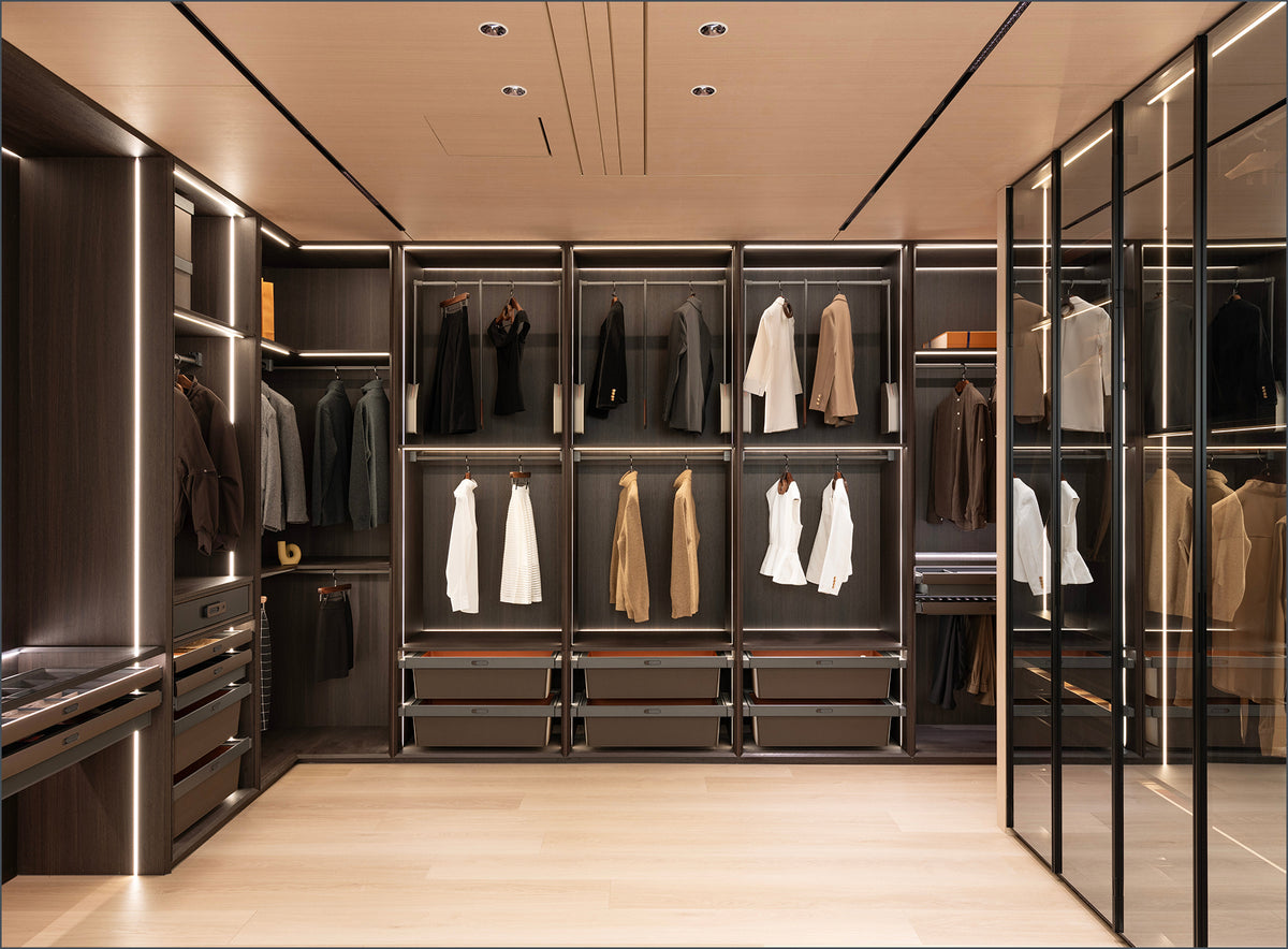 Storage Designed Around the Room.
