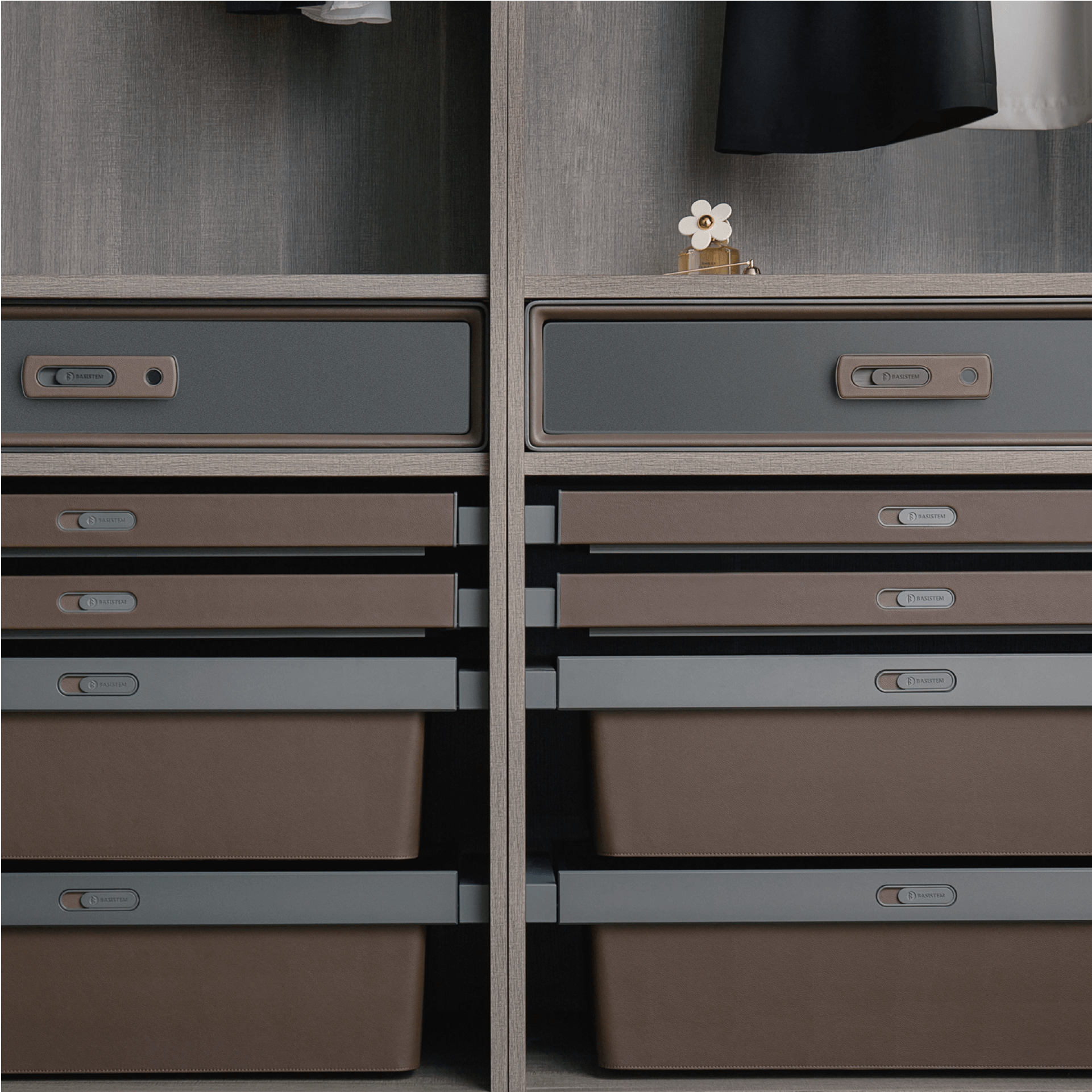 [BASISTEM] ZUG Khaki Smart Fingerprint Lockbox