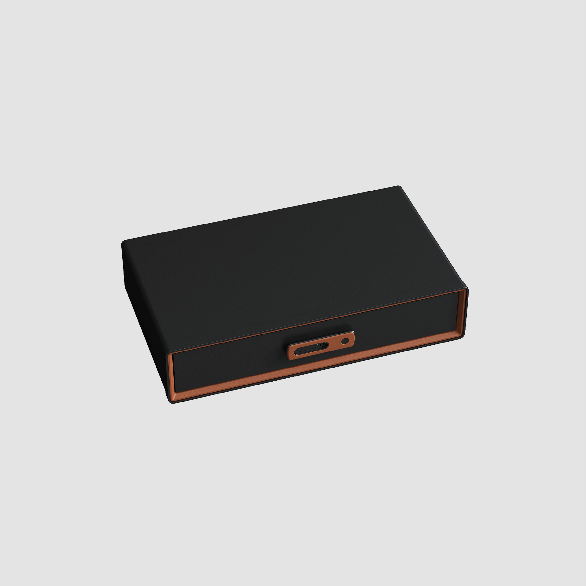 [BASISTEM] ZUG Saddle Orange Smart Fingerprint Lockbox