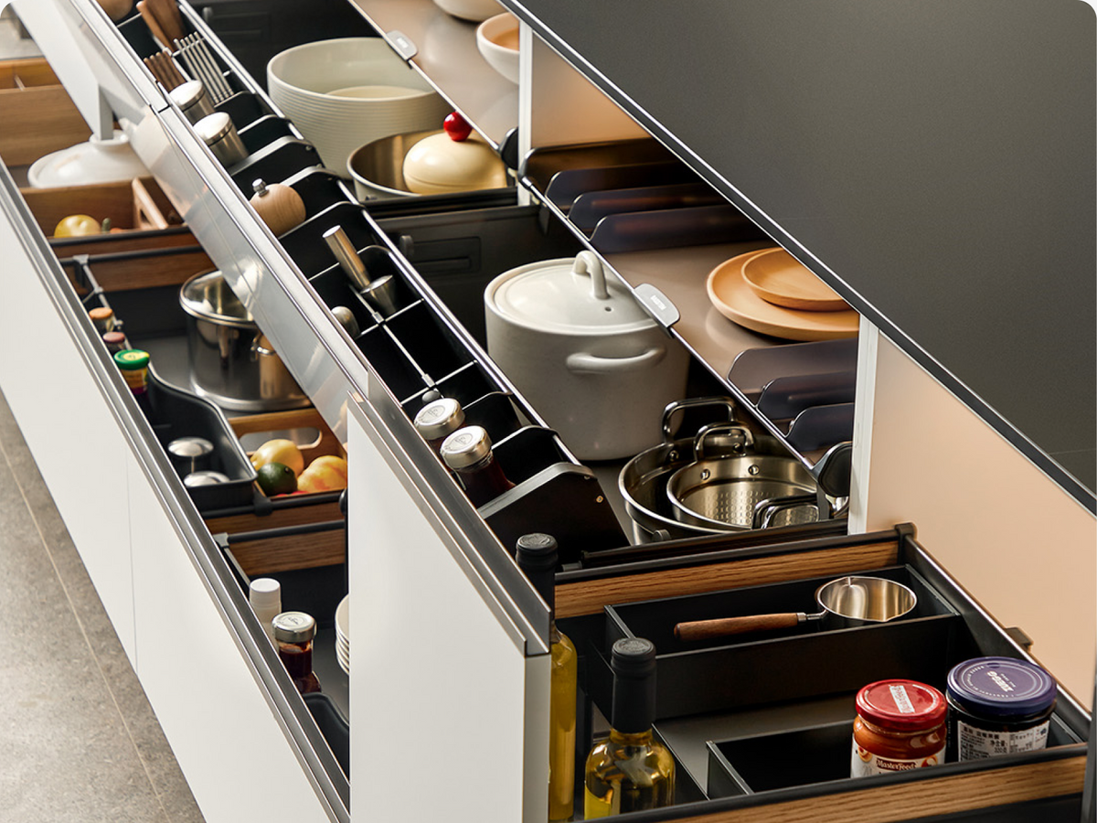Knox System functional kitchen storage