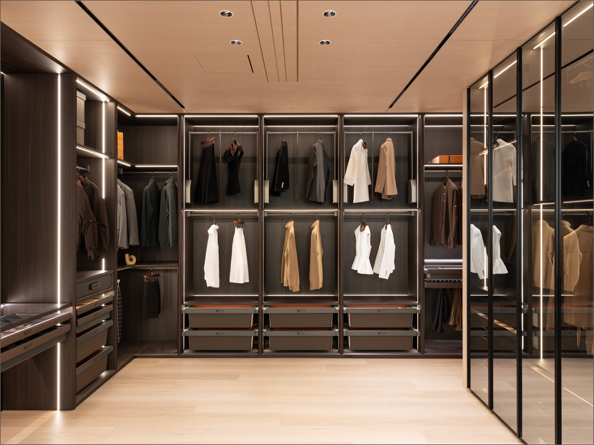 KnoxOne brands working together in a completed interior