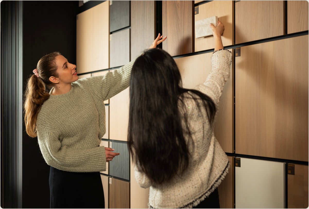Complimentary showroom guidance